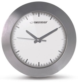 Nástenné hodiny ESPA HOU011W, biele 25cm