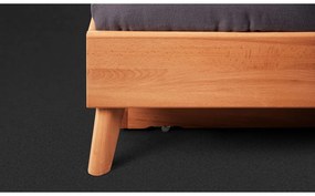 Dvojlôžková posteľ z bukového dreva 140x200 cm Greg 1 - The Beds