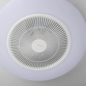 Brilagi - LED Stmievateľné svietidlo s ventilátorom AURA LED/38W/230V biela + DO