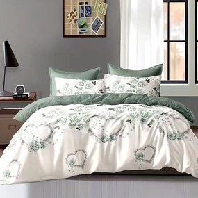 Obliečky VARMA HEARTS 7-dielna sada 140x200 cm