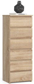 Komoda Celestial (dub sonoma). Akcia -21%. Vlastná spoľahlivá doprava až k Vám domov. 1117200