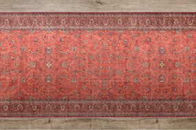 Protišmykový behúň LOTUS TRADITION 58160 červený - hotový rozmer