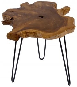 Wild príručný stolík 50 cm hnedý