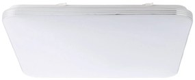 Stropné LED svietidlo Ariella biela/chróm 54x54 cm