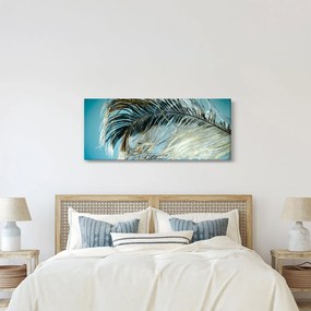 Obraz pierka (120x50 cm)
