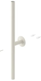 Matne biely kovový modulárny policový systém 27x203,5x35 cm Solis – Umbra