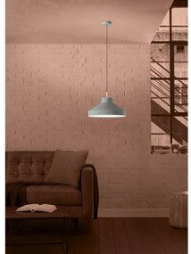 Eglo 390226 - Luster na lanku ESTEPONA 1xE27/40W/230V šedá