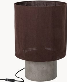 Cementová stolová lampa Yena