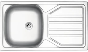 Nerezový drez Sinks Okio 780M 0,5 mm matný