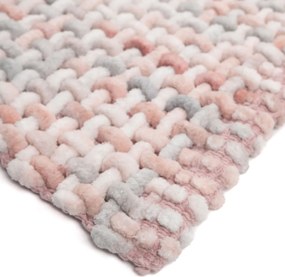 Kúpeľňová predložka Belweder multi ružová, 60x100, viacfarebná, kúpeľňa, Multi-decor
