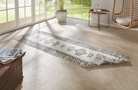 NORTHRUGS - Hanse Home koberce Behúň Twin Supreme 104124 Grey / Cream - 80x250 cm