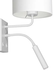 Nástenná lampa ARDEN 1xE27/60W+1xG9/8W/230V biela