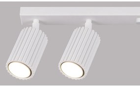 Biele bodové svietidlo 6,5x117 cm Gleam – Sollux