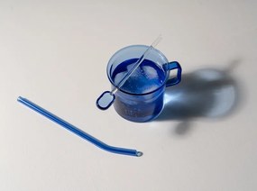 Hrnček Glass 0,35l, modrý