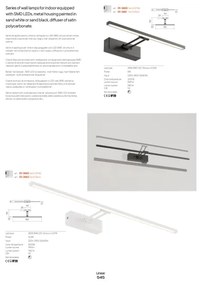 Redo 01-3460 - LED Obrazové svietidlo LINEAR LED/8W/230V 35 cm CRI 92 biela