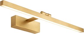 Toolight APP1864-1W, kúpeľňové LED svietidlo, 600 mm, brúsená oceľ, OSW-66020