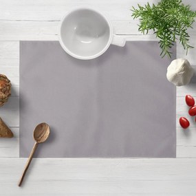 Biante Zamatové prestieranie na stôl Velvet Brick SVB-205 Sivé 30x40 cm