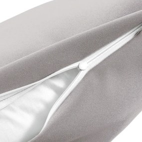 Biante Dekoračná obliečka na vankúš Rongo RG-101 Svetlo sivá 45 x 45 cm