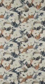 ZÁVES NA KRÚŽKOCH AMBRA 140X250 CM VZOROVANÁ