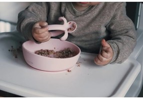 Silikónová lyžička - ružová