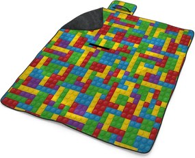 Sablio Plážová deka Farebná stavebnica: 200x140 cm