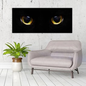 Obraz - Mačacie oči (120x50 cm)