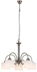 Rabalux 7276 - Luster EDITH 5xE27/60W/230V bronzová