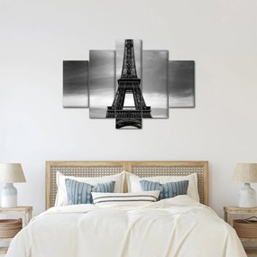 Obraz - Ružové auto v Paríži (150x105 cm)