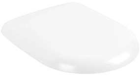 VILLEROY &amp; BOCH Antao WC sedátko s poklopom, s funkciou QuickRelease a Softclosing, biela alpská, Stone White, 8M67S1RW