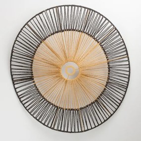 Univerzálne tienidlo KERIA pr. 50 cm hnedé/čierne