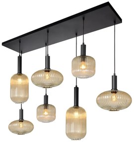 Lucide 45386/07/62 - Luster na lanku MALOTO 7xE27/40W/230V