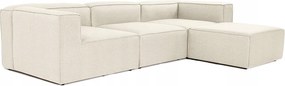 Rohová sedačka Forewona (ecru)