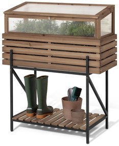 Vyvýšený záhon s nadstavcom na parenisko »Elin«