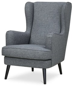 Kreslo s područkami GREY2, sivá