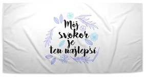 Sablio Uterák Môj svokor je ten najlepší - 30x50 cm