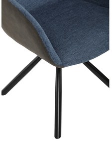 Sada jedálenských stoličiek s vratným mechanizmomDCH-Y1143 BLUE2, 2 ks