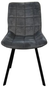 Jedálenská stolička ADINA sivá