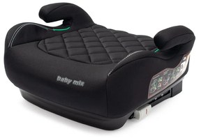 Autosedačka-podsedák   BABY MIX HERO Plus ISOFIX I-SIZE black 2025