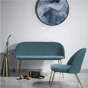 Hliníkový okrúhly odkladací stolík ø 39 cm Rhet – Kave Home