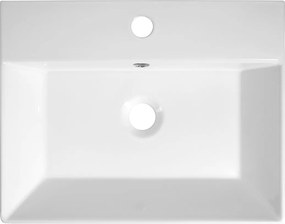 Aqualine Aqualine, ORION keramické umývadlo 49x38,6cm, bielá, 27050