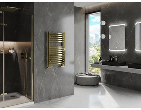 Mexen Helios, vykurovacie teleso 800x500 mm, 303 W, zlatá lesklá, W103-0800-500-00-50