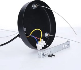 BRILAGI - Závesný luster SELE 6xGU10/30W/230V čierny