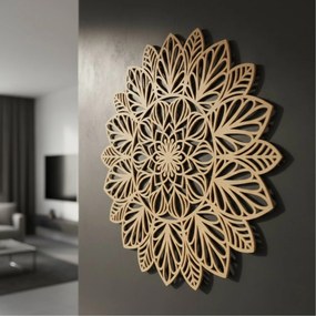 SENTOP | Mandala Kvet života z dreva - Symbol harmóniu pre váš domov | SENTOP HDF0255