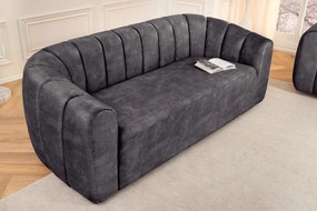 Pohovka BABYLON 200 cm velvet antracit