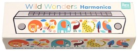 Hudobná hračka Harmonica Wild Wonders – Rex London
