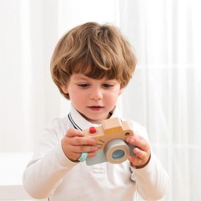 Drevený fotoaparát