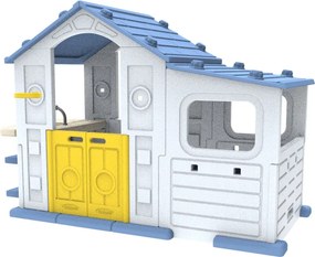 Ramiz Veľký dom s predsieňou, košom a umývadlom Modrá strecha