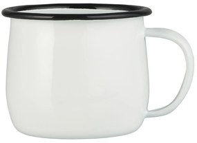 Ib Laursen Smaltovaný hrnček White 300 ml