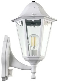 Eglo 93447 - Vonkajšie nástenné svietidlo s čidlom navedie 1xE27/60W/230V