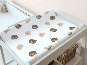 Tvrdá prebaľovacia podložka 70x47 Bubu Bears